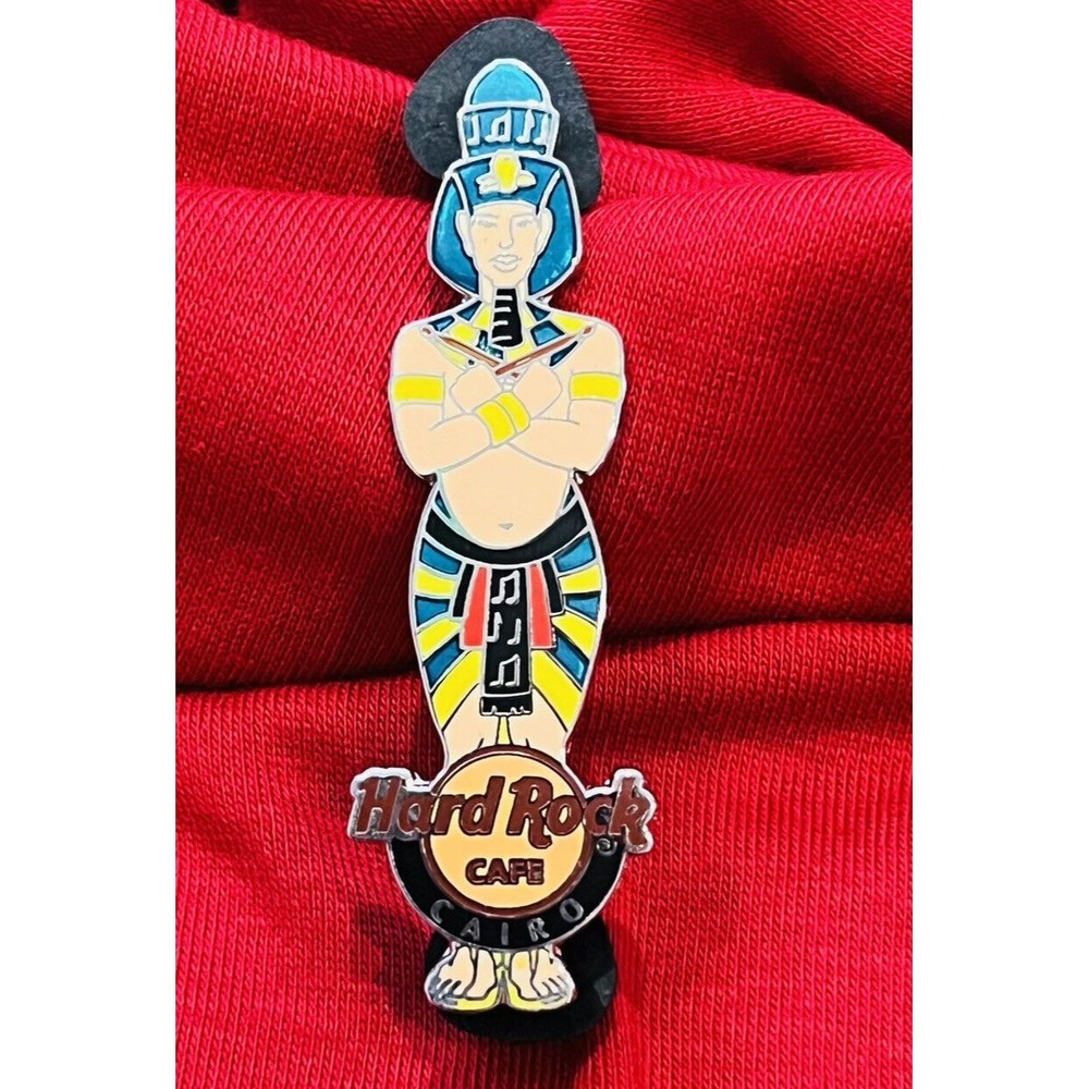 HARD ROCK CAFE PIN: CAIRO TUTANKHAMUN GUITAR  AKHENA TON PIN